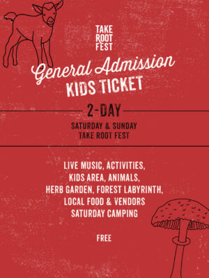 General Admission Saturday & Sunday - Kids 2026