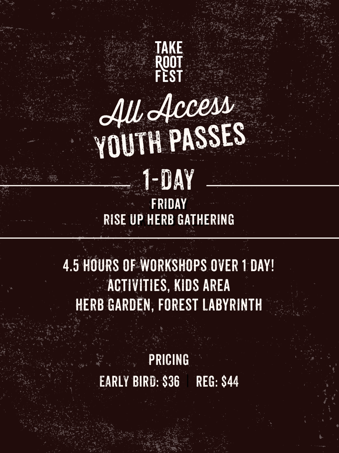 All-Access Friday Youth Pass 2026